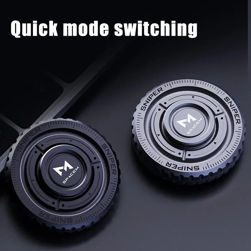 3In1 EDC Metal Pushing Card Hand Spinner Coin Adults Creative Anti-Stress Fidget Toys 2024 New Stress Reliever Fidget Spinner