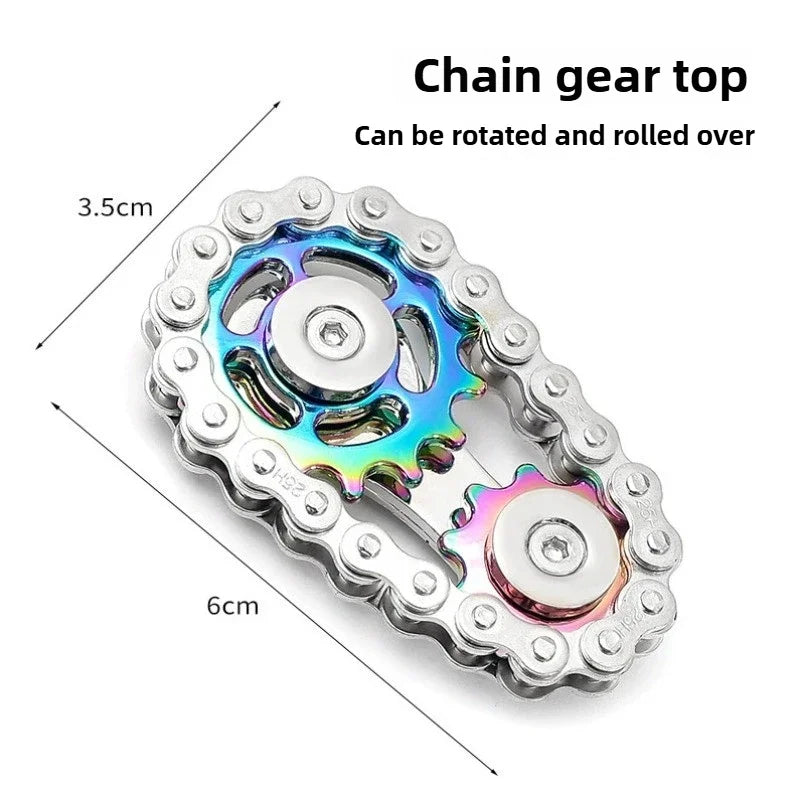 Fidget Spinner de Engranajes Antiestrés