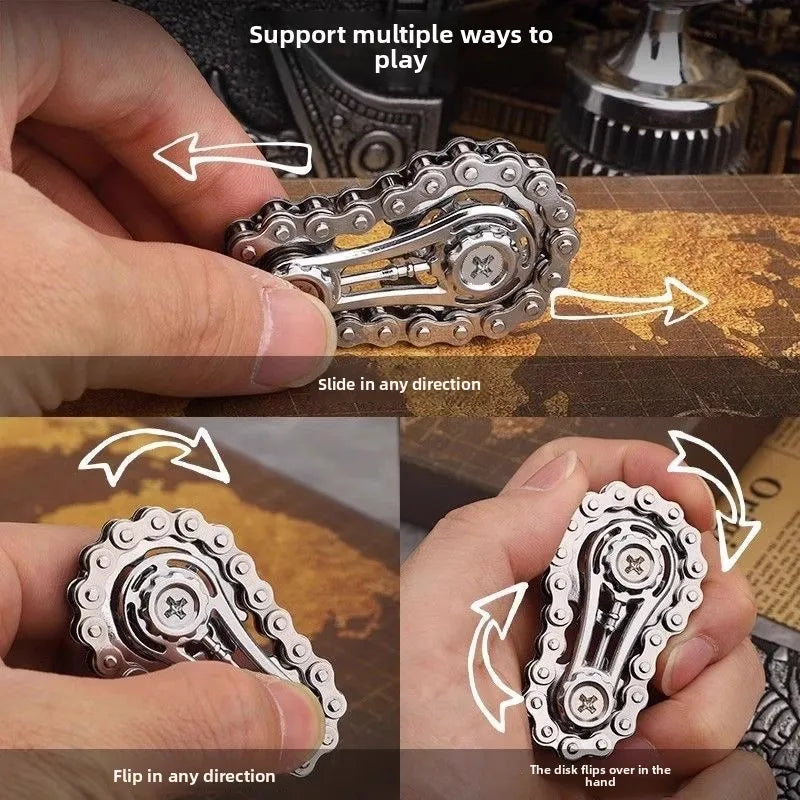 Fidget Spinner de Engranajes Antiestrés
