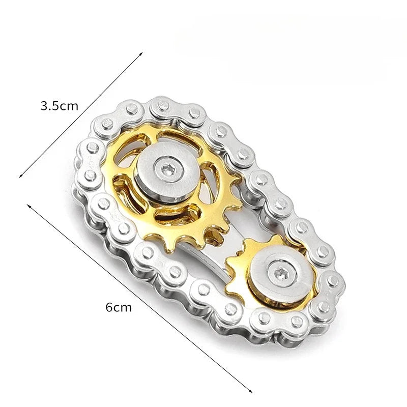 Fidget Spinner de Engranajes Antiestrés