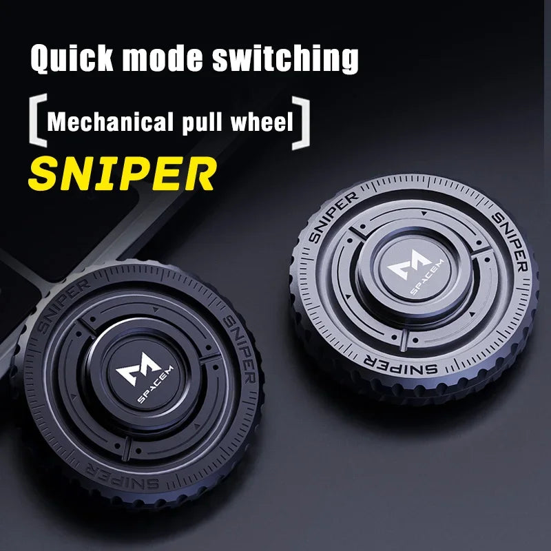 3In1 EDC Metal Pushing Card Hand Spinner Coin Adults Creative Anti-Stress Fidget Toys 2024 New Stress Reliever Fidget Spinner