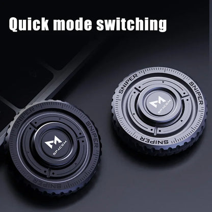 3In1 EDC Metal Pushing Card Hand Spinner Coin Adults Creative Anti-Stress Fidget Toys 2024 New Stress Reliever Fidget Spinner